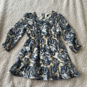 Janie and Jack paisley dress NWT